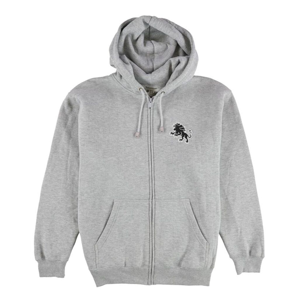 Vlado Mens Graphic Hoodie Sweatshirt, Grey, L, DM
